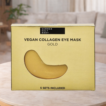Summer Salt Body Collagen Eye Mask Gold - Vegan