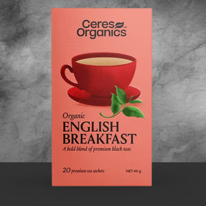 Ceres Organic English Breakfast Tea 20pk - Tastebuds