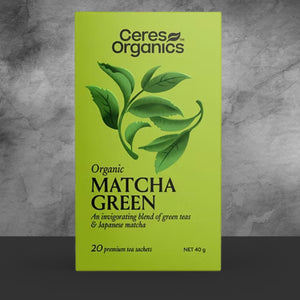 Ceres Organic Matcha Green Tea 20pk - Tastebuds