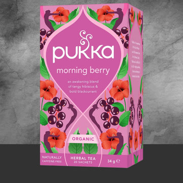 Pukka Organic Morning Berry Tea 20pk - Tastebuds