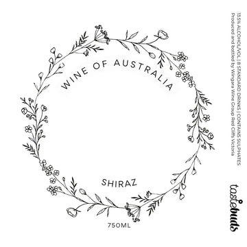 For You Shiraz Wine Label - Tastebuds
