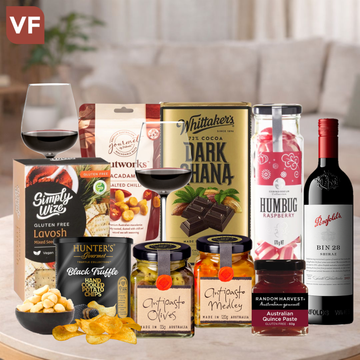 Red Wine Vegan Gift Hamper