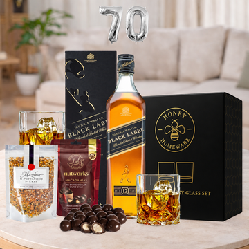 Johnnie Black 70th Birthday Gift Hamper