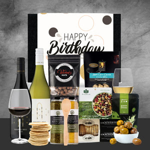 Best Wine Birthday Basket - Tastebuds
