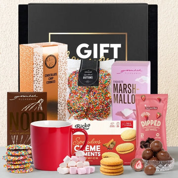 Hot Chocolate Gift Basket for Her