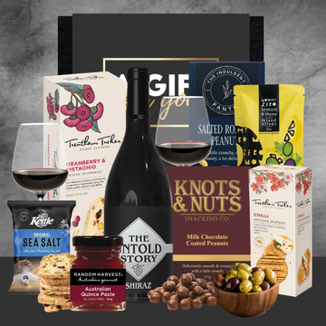 Shiraz & Snack Gift Hamper for Him
