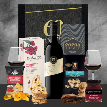 Happy 60th Red Wine Birthday Hamper
