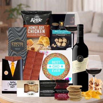 Father's Day Chocolate & Wine Hamper