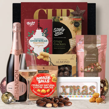 Chandon Rose Christmas Hamper For Her