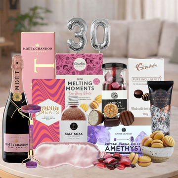 Happy 30th Deluxe Pamper with Moet Rosé Birthday