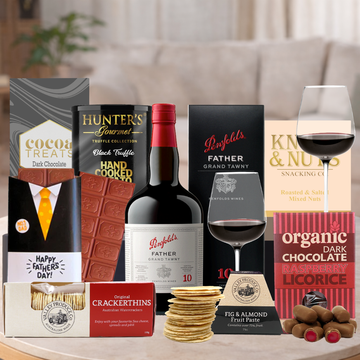 Father's Day Port & Nibbles Hamper