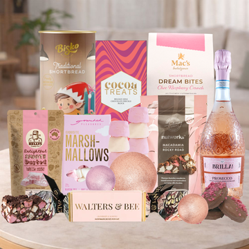 Prosecco Rose Christmas Hamper For Her