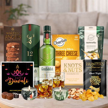 The Diwali Glenfiddich & Snack Hamper