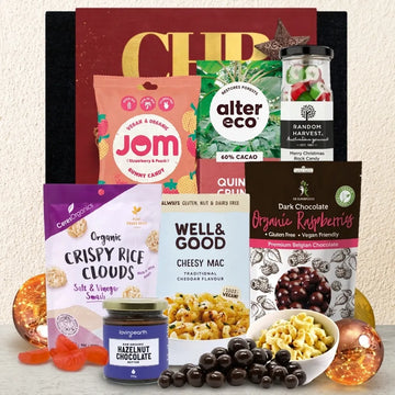 Christmas Hamper With Vegan Snacks