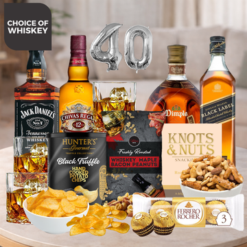Happy 40th Whisky & Snack Birthday