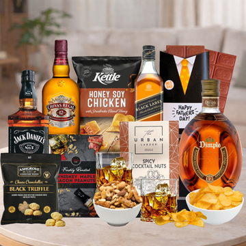 Father's Day Whisky & Snack Hamper