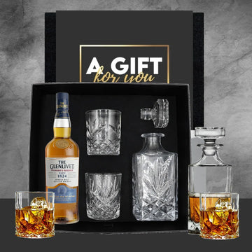 Glenlivet Whisky Decanter Hamper - Tastebuds