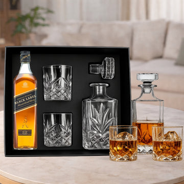 Johnnie Walker Black Decanter Gift Hamper
