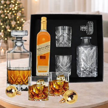 Johnnie Walker Gold Decanter Christmas Hamper