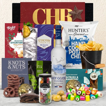 Vodka & Snacks Christmas Hamper
