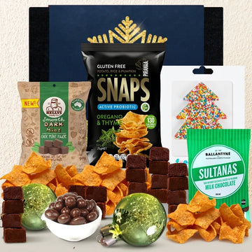 Snack Treat Hamper For Christmas