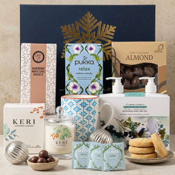Festive Cozy Tea Time Self-Care Hamper