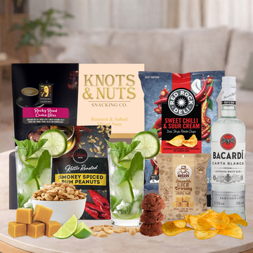 Bacardi Carta Blanca Rum Gift Hamper