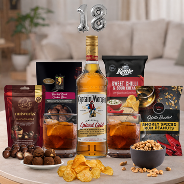 Happy 18th Captain Morgan Rum Hamper