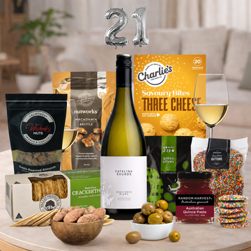 Happy 21st Catalina Sounds Birthday Wine Hamper