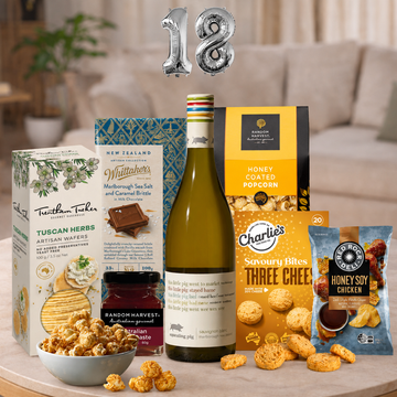 18th Birthday Squealing Pig & Gourmet Hamper