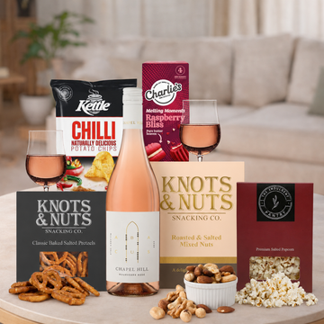 Chapel Hill Rose & Snack Gift Hamper