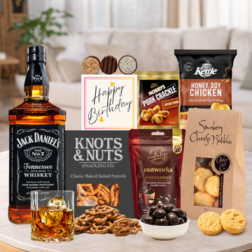 Jack Daniels Whisky Birthday Hamper For Him