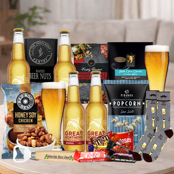 Australian Beer & Snacks Hamper For Dad
