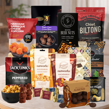Gourmet Snack Hamper Basket