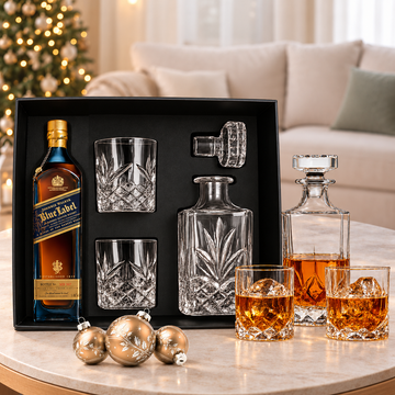 Christmas Luxury Whisky Decanter Gift Hamper