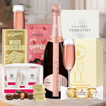 Chandon Rose Sympathy Gift Hamper