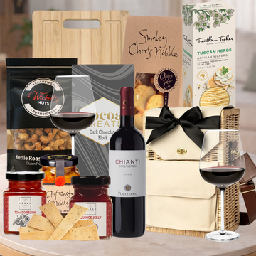 Wine & Gourmet Delights Gift Basket