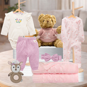 Snuggles Baby Girl Hamper