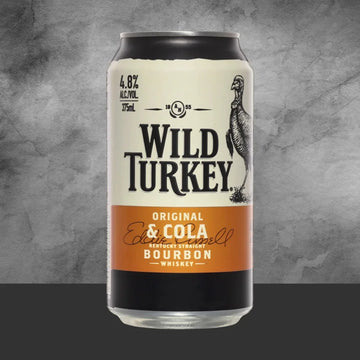 Wild Turkey Original & Cola 375ml - Tastebuds