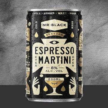 Mr Black Coffee Liqueur Can 200ml - Tastebuds