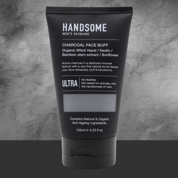 Handsome Men's Charcoal Face Buff 125ml - Tastebuds