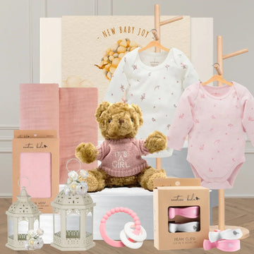Baby Girl & Relax Hamper - Tastebuds