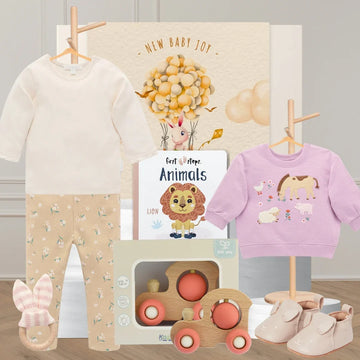 Baby's Pink Birthday Hamper - Tastebuds