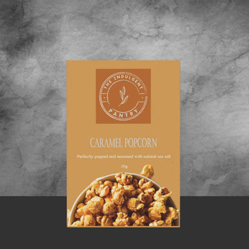 The Indulgent Pantry Sweet Caramel Popcorn - Tastebuds