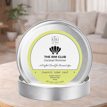 The Rim Club Cocktail Rimmer Salt | Tequila Shots | Classic Lime | 5oz