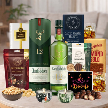 The Diwali Glenfiddich & Snack Hamper