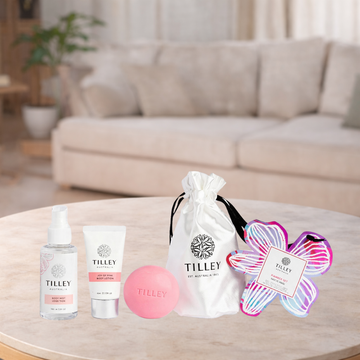 Tilley Limited Edition TCW Body Pamper Set + Satin Bag