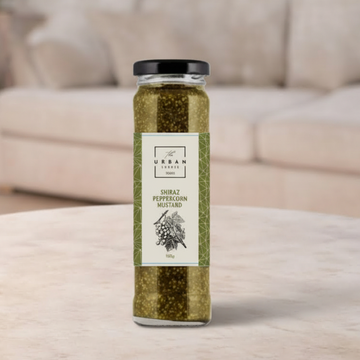 Urban Larder Shiraz Peppercorn Shiraz Mustard 160g