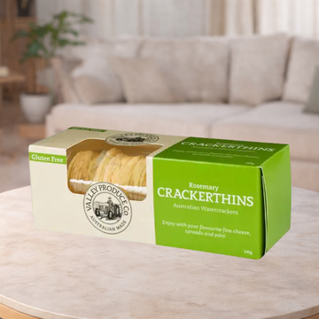 Valley Produce Co Rosemary Crackerthins 100g