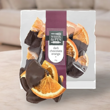 Whisk & Pin Chocolate Dipped Oranges 60g